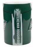 The Sports Vault CFL Saskatchewan Roughrider Football 20oz Sculpted Jersey Mug