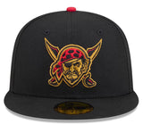 Men's Pittsburgh Pirates New Era Black 2026 City Connect 59FIFTY Fitted Hat