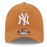 Men's New Era Brown New York Yankees Main Core Classic 2.0 9TWENTY Adjustable Hat