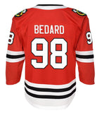 Chicago Blackhawks Red Premier Preschool Ages 4-7 Years Old Hockey Jersey - Connor Bedard