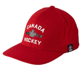 Men's 2026 Olympics Hockey Team Canada Bauer Unisex Flex Fit Elastafit Hat - Red