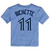 Toronto Blue Jays Bo Bichette Nike Powder Blue Player Name & Number Infant T-Shirt