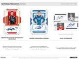 2025 Panini National Treasures Racing Hobby Box 1 Pack Per Box, 10 Cards Per Pack