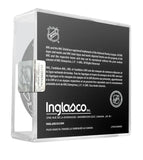 2025-26 NHL Chicago Blackhawks 100th Anniversary Year Official Game Puck Design - in Cube