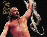 Jake The Snake Roberts WWE Wrestling Superstar Autographed Signed 8x10 Photo - Multiple Poses