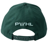 PWHL Women's Hockey League Official Bauer Boston Fleet Patch Snapback Hat