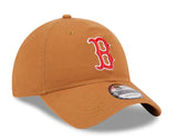 Men's New Era Brown Boston Red Sox Main Core Classic 2.0 9TWENTY Adjustable Hat