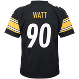 T.J. Watt Pittsburgh Steelers Nike Youth Black Game NFL Football Jersey -  Multiple Sizes