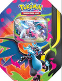 Pokemon Mega Charizard Tin - 1 Charizard X or Y At Random - Factory Sealed