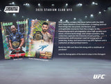 2025 Topps Stadium Club UFC 6-Pack Blaster Box 6 Packs Per Box, 5 Cards Per Pack