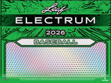 2026 Leaf Electrum Baseball Hobby Box 6 Cards Per Box