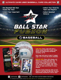 2026 Jersey Fusion Ball Star Baseball Hobby Box 12 Packs Per Box, 1 Card Per Pack