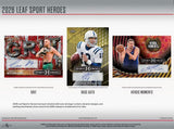 2026 Leaf Metal Sports Heroes Hobby Box 3 Cards Per Box