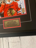 Connor Bedard Chicago Blackhawks Draft Day Autographed 8x10 Photo - Framed