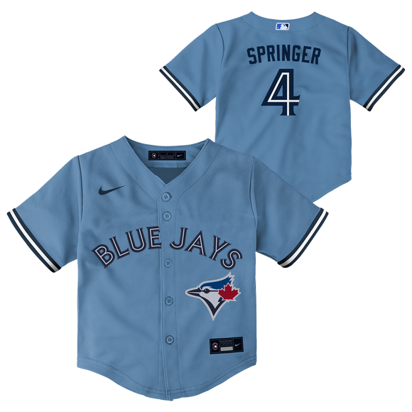 Toronto Blue Jays George Springer  Nike Child Powder Blue Replica Player - Jersey