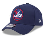 Men's Winnipeg Jets NHL New Era Men's Navy Alt 9Forty A-Frame Snapback Hat