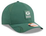 Men's Green Bay Packers New Era 2025 Sideline 9SEVENTY Adjustable Trucker Hat - Green