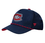 Youth Montreal Canadiens Fanatics 2026 NHL Draft Authentic Pro On Stage Adjustable Hat – Blue