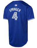 Youth Toronto Blue Jays George Springer Nike Royal Alternate Limited Player Jersey