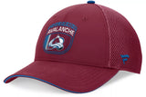 Men's Colorado Avalanche Fanatics Burgundy 2024 NHL Draft On Stage Trucker Adjustable Hat