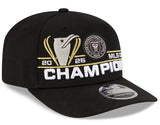 Inter Miami CF New Era 2025 MLS Cup Champions Locker Room 9SEVENTY Adjustable Hat - Black