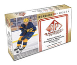 2022/23 Upper Deck SP Game Used Hockey Hobby Box 6 Cards per Box