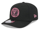 Men's Inter Miami New Era Black/Pink 2025 Jersey Hook 9SEVENTY Stretch-Snap Hat