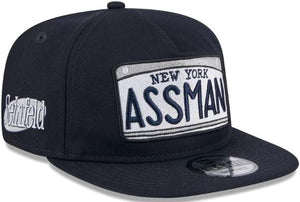 New Era Seinfeld Collection Assman Vanity Plates The Golfer Snapback Hat - Navy