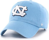 Men's North Carolina Tar Heels '47 Clean Up Powder Blue Hat Cap NCAA College Team Adjustable Strap