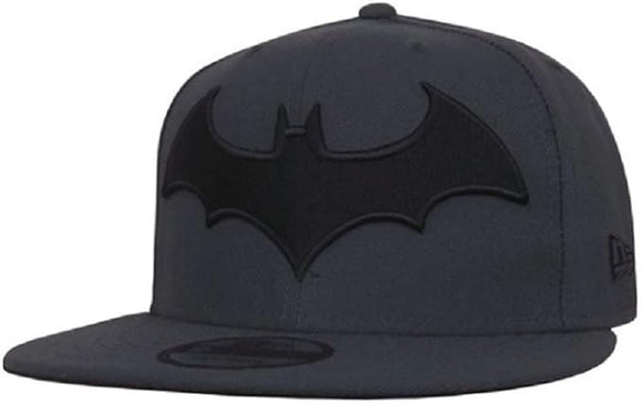 Men's DC Comics Batman Hush Symbol 9Fifty Snapback New Era Graphite Hat Cap