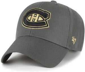 Montreal Canadiens 'NHL 47 Brand Smoke Show MVP Snapback Hat - Charcoal