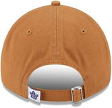 Men's Toronto Maple Leafs NHL Hockey 9TWENTY Adjustable Hat -  Brown