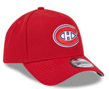 Men's Montreal Canadiens NHL New Era Red 9Forty A-Frame Snapback Hat