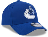 Men's Vancouver Canucks NHL New Era Blue 9Forty A-Frame Snapback Hat