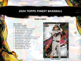 2024 Topps Finest Baseball Hobby Box 6 Packs Per Box, 10 Cards Per Pack