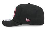 Men's Inter Miami New Era Black/Pink 2025 Jersey Hook 9SEVENTY Stretch-Snap Hat