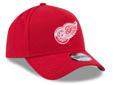 Men's Detroit Red Wings NHL New Era Red 9Forty A-Frame Snapback Hat