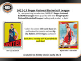 2022/23 Topps NBL Basketball Hobby Box 20 Packs per Box, 8 Cards per Pack