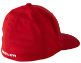 Men's 2026 Olympics Hockey Team Canada Bauer Unisex Flex Fit Elastafit Hat - Red