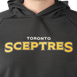 Men's Toronto Sceptres Adult Bauer Pullover Hoodie PWHL Hockey  - Black