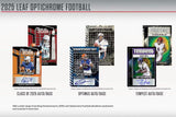 2025 Leaf Optichrome Football Hobby Box 8 Cards per Box