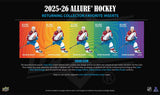 2025/26 Upper Deck Allure Hockey Blaster Box - 4 Packs Per Box, 5 Cards Per Pack