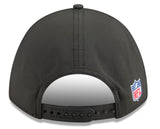 Men's Pittsburgh Steelers New Era 2025 Sideline 9SEVENTY Adjustable Trucker Hat - Black