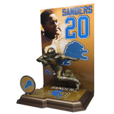 Barry Sanders Detroit Lions McFarlane’s SportsPicks NFL Legacy Series Bronze Gold Label Figure