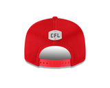 Calgary Stampeders CFL Football New Era Sideline 9Fifty Snapback Hat - Red