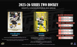 2025/26 Upper Deck Series 2 Hockey Blaster Box 4 Packs Per Box, 12 Cards Per Pack