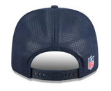 Chicago Bears New Era 2025 Sideline 9SEVENTY Adjustable Trucker Hat - Navy