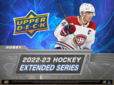 2022/23 Upper Deck Extended Series Hockey Hobby Box 24 Packs per Box, 8 Cards per Pack