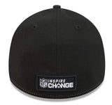 Men's New Era Gray/Black NFL Buffalo Bills 2023 Inspire Change 39THIRTY Flex Hat