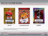2026 Leaf Electrum Baseball Hobby Box 6 Cards Per Box